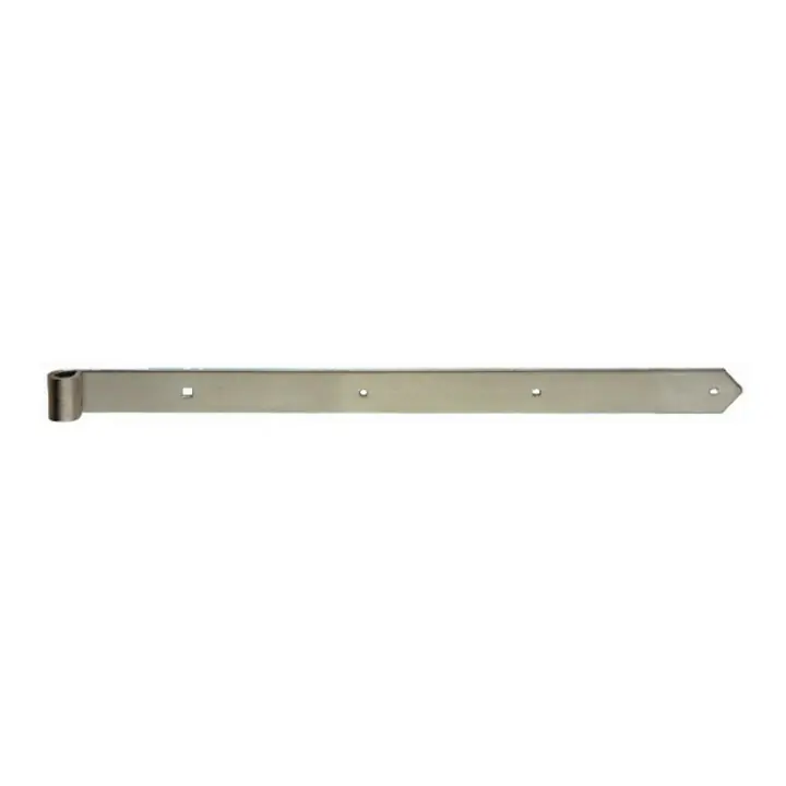 Livraison Express POLLMANN Charnière de portail extrémité pointue pour axe 16 mm, 600 mm acier inoxydable V2A, inox