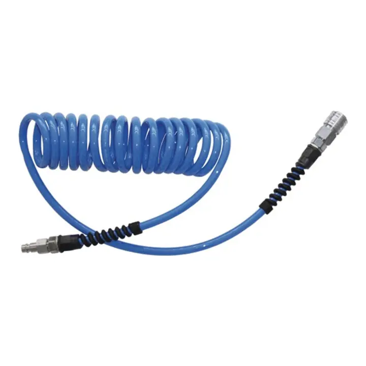 Certifié Set de tuyaux spiralés D. int. 6,5 mm D. ext. 10 mm L. 7,5 m polyuréthane raccor