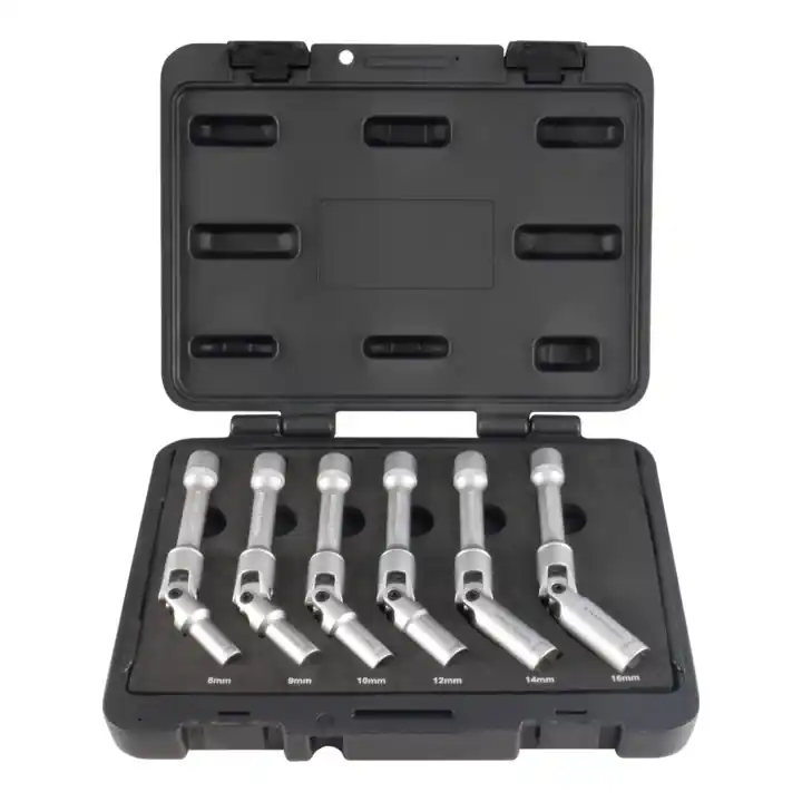 Gros Lot Jeu de clés à molette pour bougies de préchauffage Kraftwerk, 3/8", longues