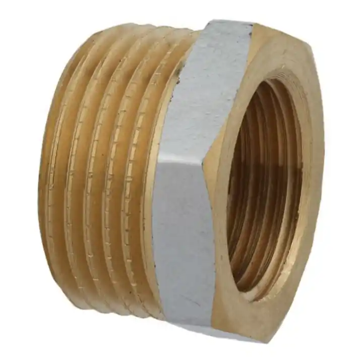 Artisanat KIRCHHOFF Réducteur MS, chrome, 3/4&Prime;AG x 1/2&Prime;IG