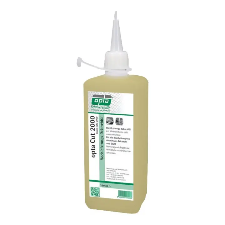 Livraison Gratuite opta Huile de coupe haute performance Cut 2000, flacon 250 ml