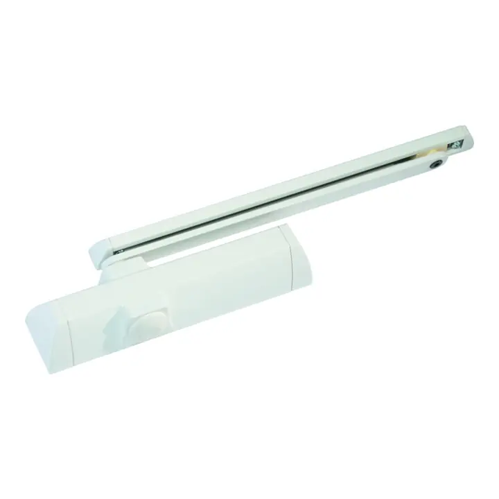 Ferme-porte Dorma TS 90 Impulsion charnières Normalmont.blanc 9016 Remise