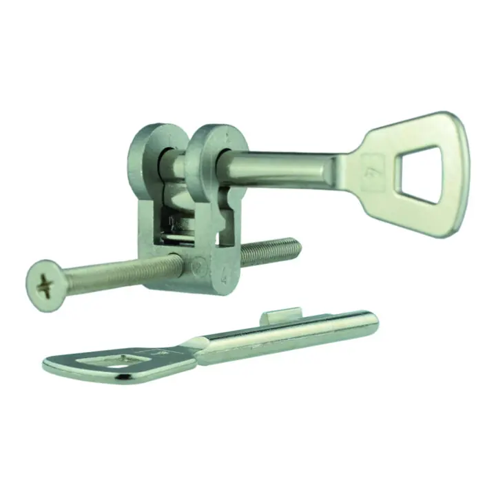 BEVER Clé Buntbart 712,2 - Boîte sous blister - Zinc moulé sous pression Livraison Gratuite