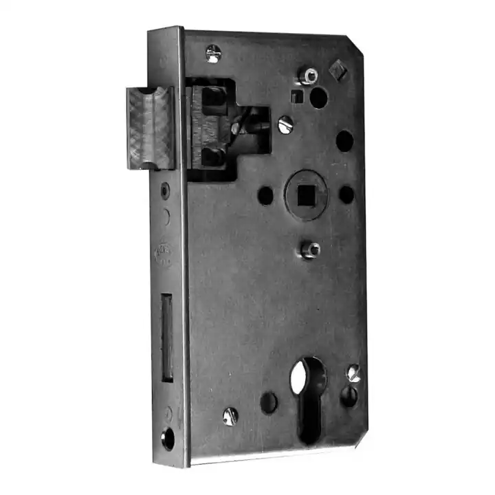 BEVER Boîtier de serrure de porte 560 561 P avec serrure zinguée, PZ D60, E72, VK8, 43 carré Vente Flash
