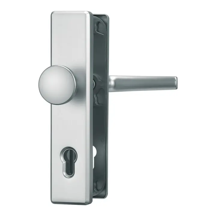 Gros Lot ABUS Garniture de sécurité interchangeable LS, cylindre profilé percé, 10/92 HLS214 couleur naturelle