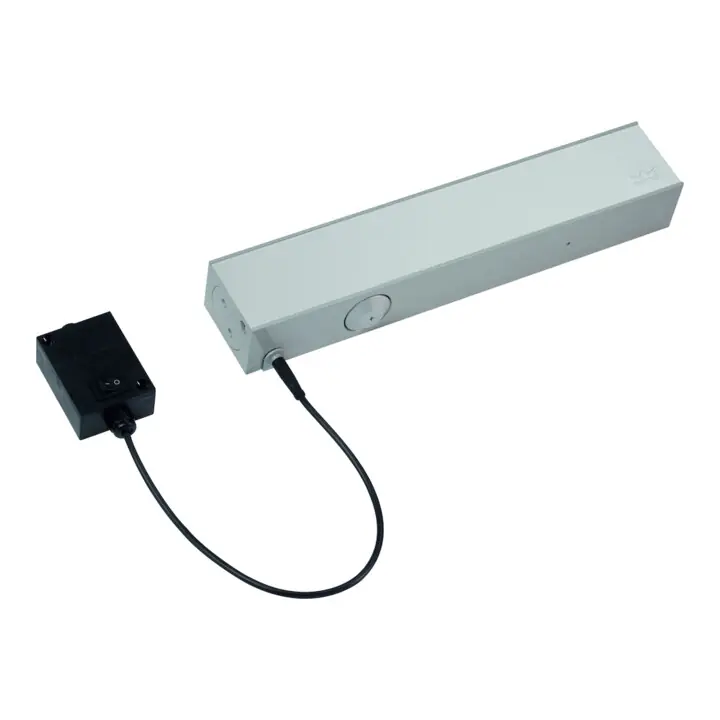 Ferme-porte à ciseaux Dorma TS 73 EMF argent EN 5 sans tige Must-Have