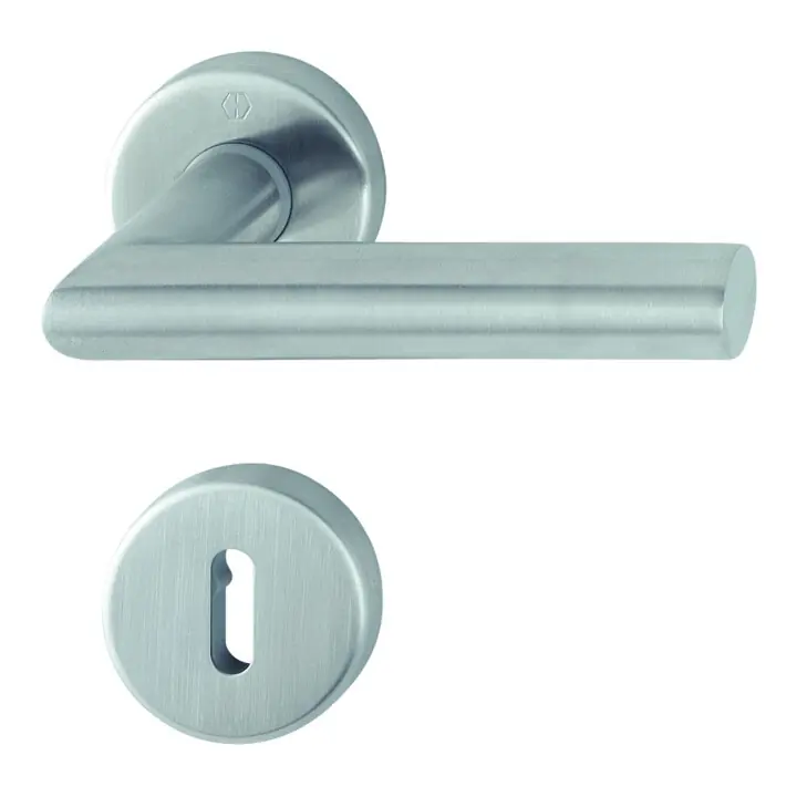 Rosaces poignées Hoppe Amsterdam E1400Z/42KV/42KVS classe 3 OB VK 8 mm inox Must-Have