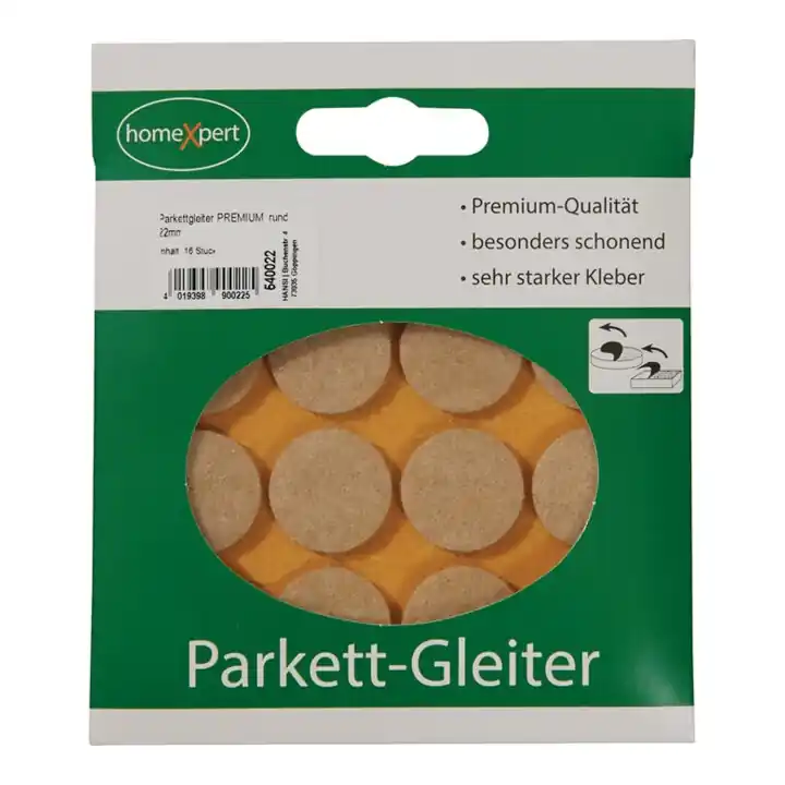 Parquet planeur Premium 22mm feutre naturel rd.selbstkl. Meilleur Choix