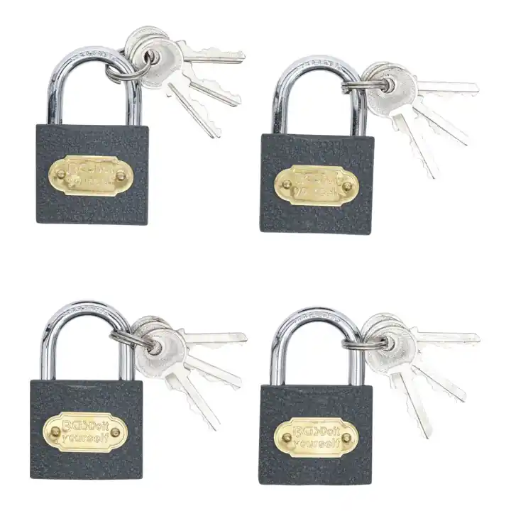 Acheter Direct Jeu de cadenas verrouillage simultané type L 35 mm 4 pièces BGS Do it yourself