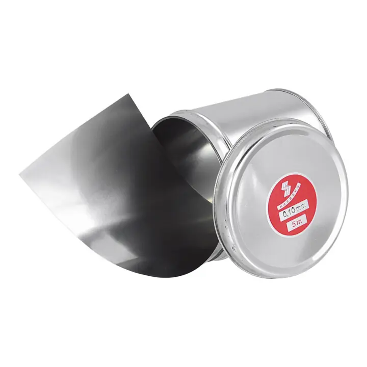 Hasberg Clinquant 100 mmx5 m, inoxydable, Epaisseur: 0,05 mm Must-Have