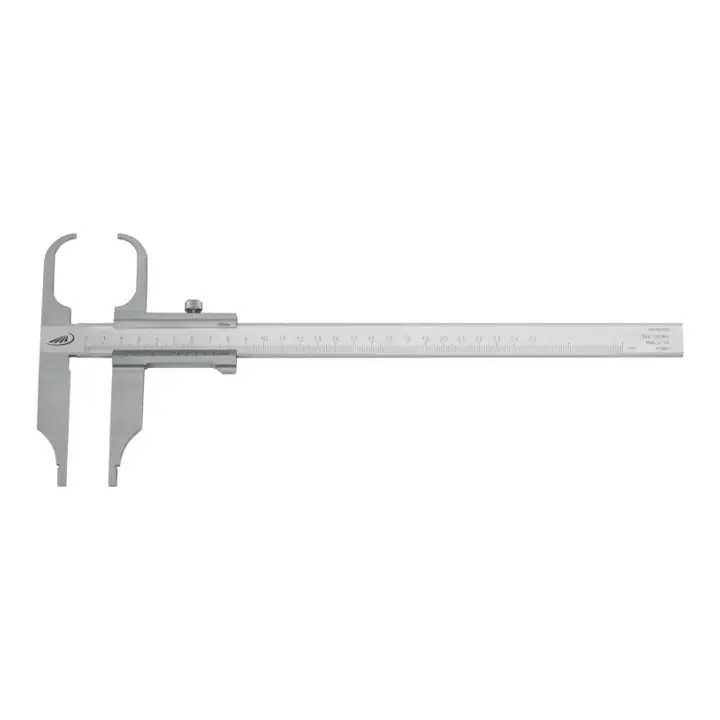 Must-Have Helios-Preisser Pied à coulisse RCr. sans butée avec pince MB 250x75 mm