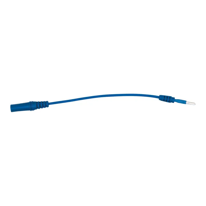 Acheter Direct Borne d’entrée 4,0 mm sur fiche d’adaptateur d’essai 2,5 mm plat (bleu)