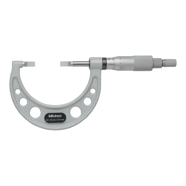 MITUTOYO Micromètres pour rainures, Plage de mesure: 25-50 mm Réduction