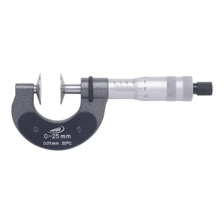 Fait Main Helios-Preisser Micromètre à bec pour largeur de dents, 0,01 mm, 75-100 mm