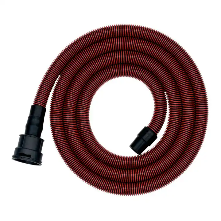 Achetez Aujourd’hui Flexible d’aspiration, Ø 27 mm, longueur 3,5 m, raccords 58 mm/ 30 mm intérieur/ 35 mm extérieur, antistatique metabo