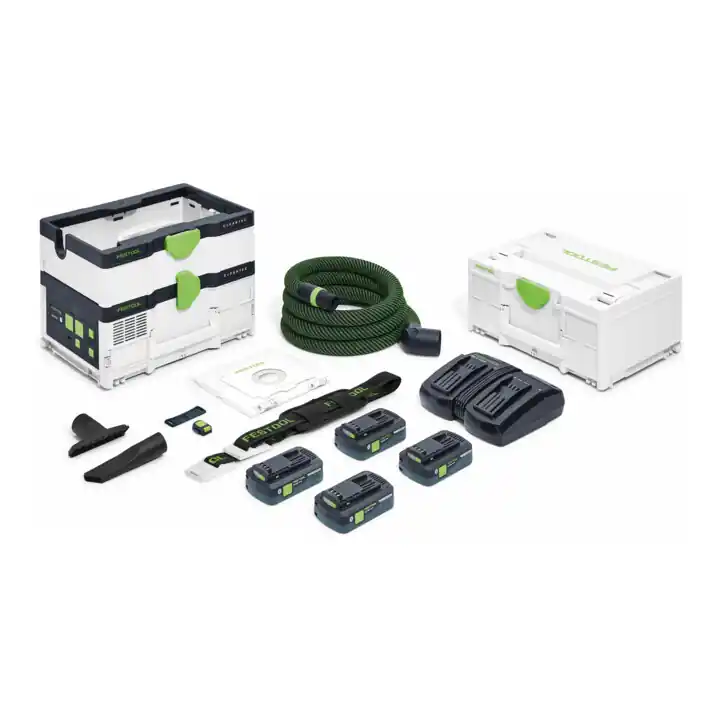 Aspirateur sans fil Festool CTMC SYS HPC 4,0 I-Plus CLEANTEC Nouvelle Collection