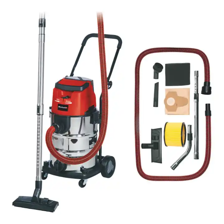 Einhell Aspirateur sans fil eau et poussière TE-VC 36/30 Li S-Solo Nouveauté