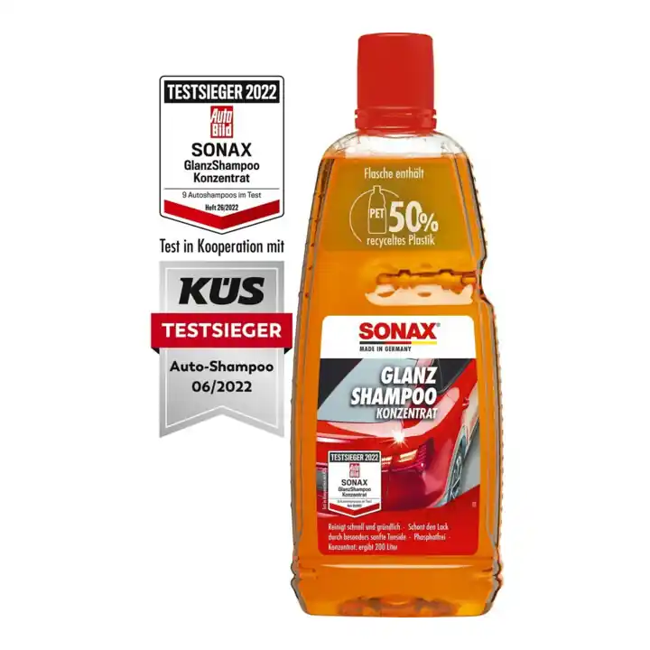 Top Qualité SONAX Shampooing Brillant Concentré 1L