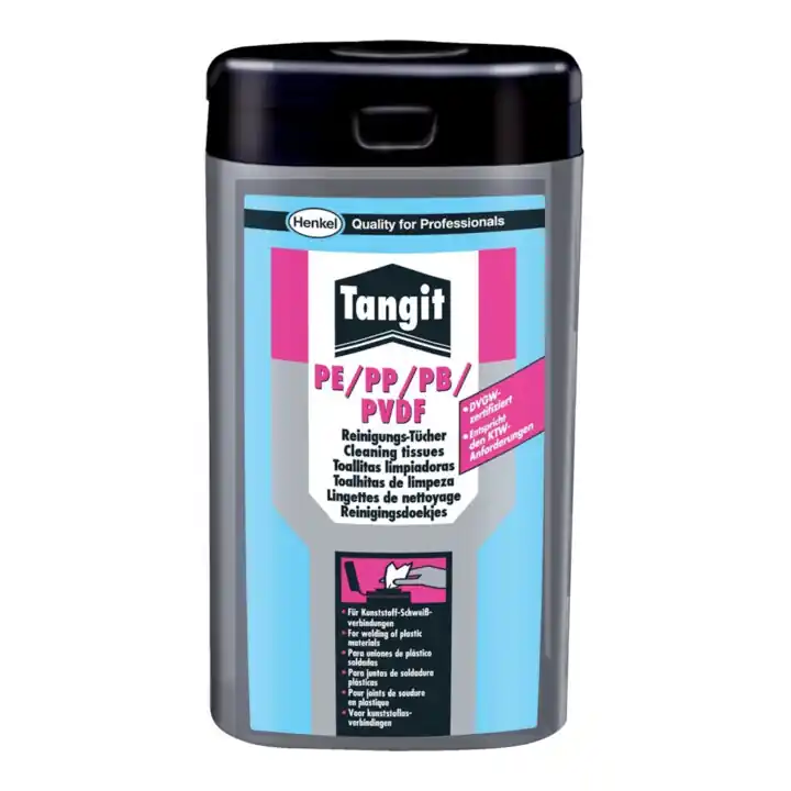 Marque Nettoyant spécial PE/PP/PB/PVDF 100 serviettes boîte TANGIT