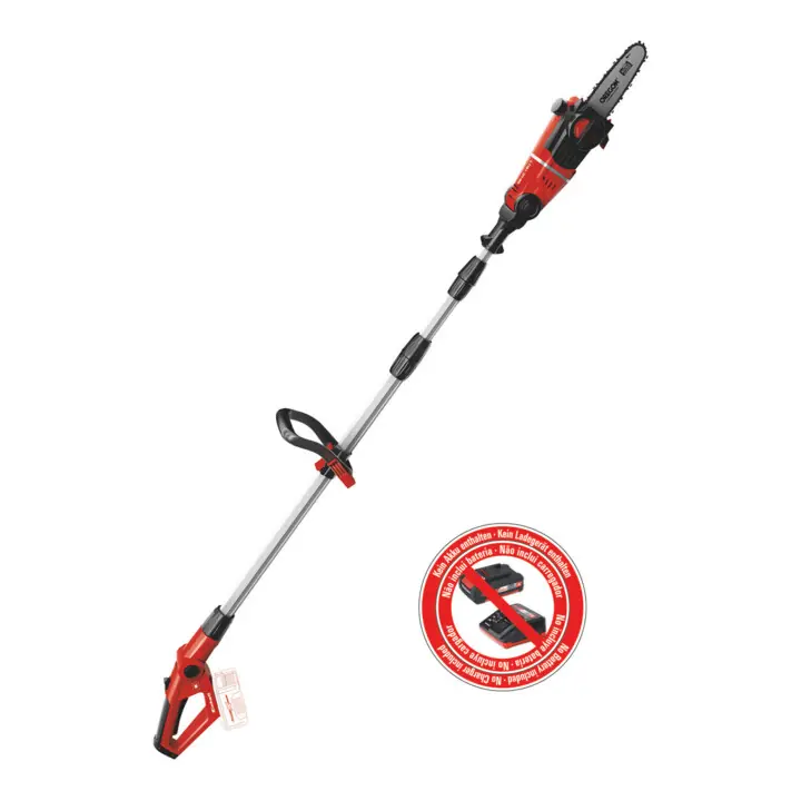 Satisfait Ou Remboursé Einhell Taille-haie sur perche sans fil GE-LC 18 Li T-Solo