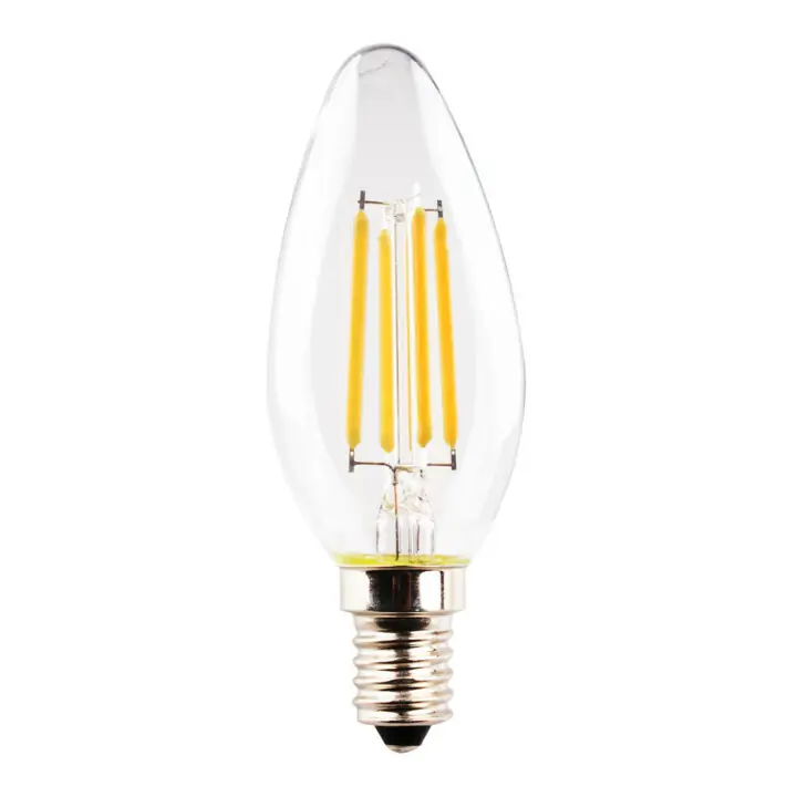 MÜLLER LICHT LED Bougie 4,5W (40W) E14 470lm 2700K Retro-LED HD LED Bougie 4,5W (40W) Seulement Aujourd’hui