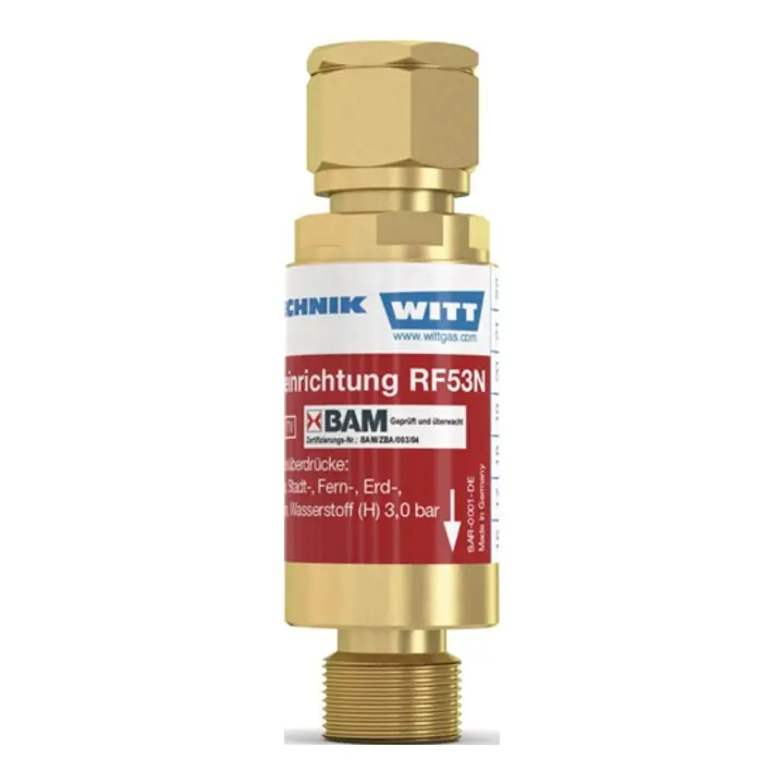 Soldes Dispositif de sécurité Type RF 53 N G 1/4po. RH oxygène, air compr. et gaz non c