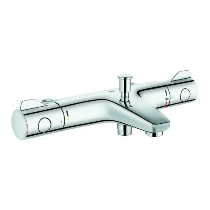 Bon Plan Grohe Thermostat de baignoire Grohtherm 800 chrome, DN 15, montage mural