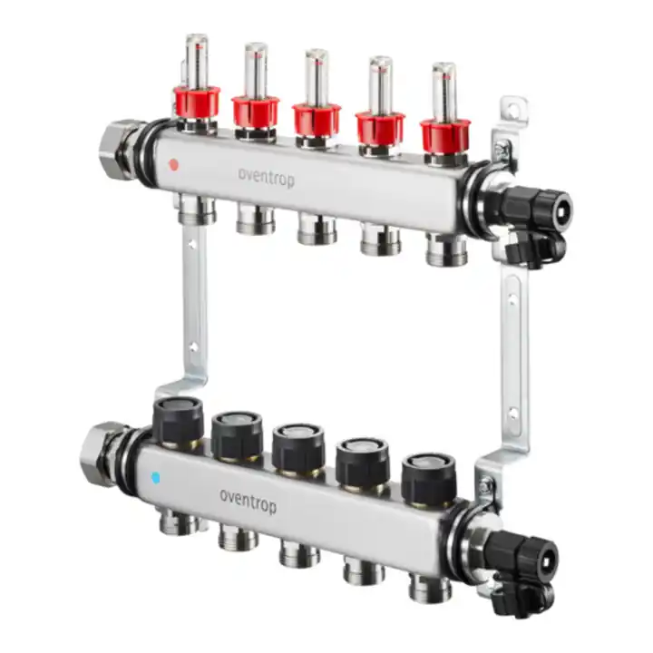 Satisfait Ou Remboursé Oventrop Collecteur de chauffage Multidis SF 10 circuits, -10 à +70 °C, max 6 b, 0-5 l/m