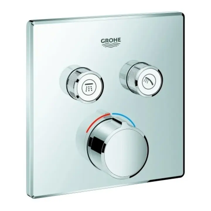 Grohe Kit de montage Smartcontrol vc, mitigeur digital, avec 2 vannes d'arrêt Paiement Sécurisé