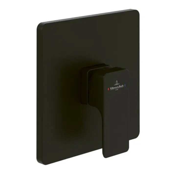 V&B Set de montage Subway 3.0 UP-EHM-Douche, fixation murale, noir mat Nouvel Arrivage