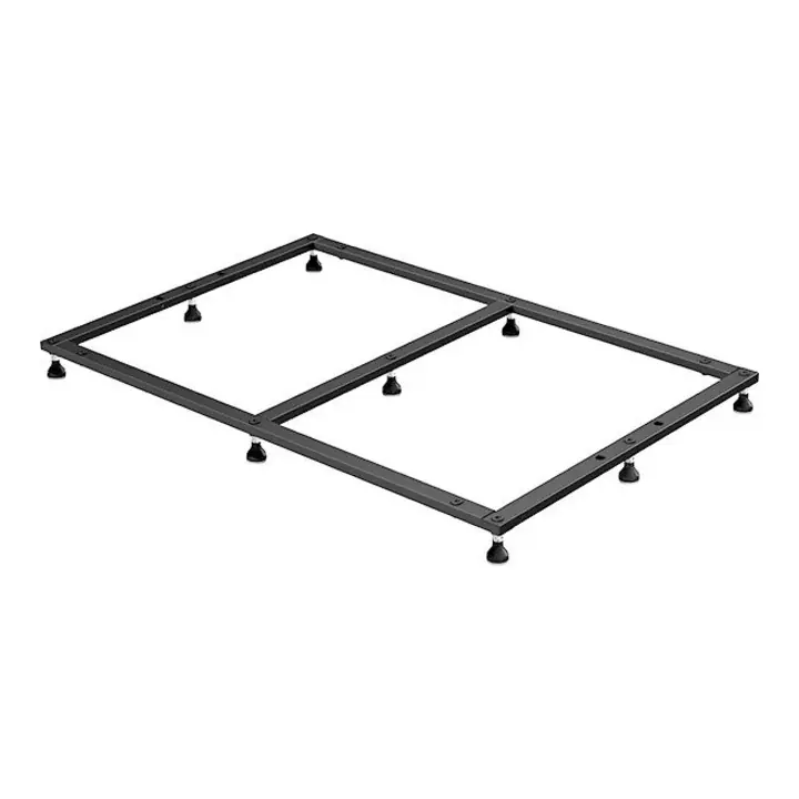 Promotion Duravit Pied de support 120x75cm, réglable en hauteur de 7 à 10cm