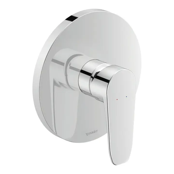 Duravit Kit de montage B.1 Mitigeur douche encastré, rond, chrome Paiement Sécurisé