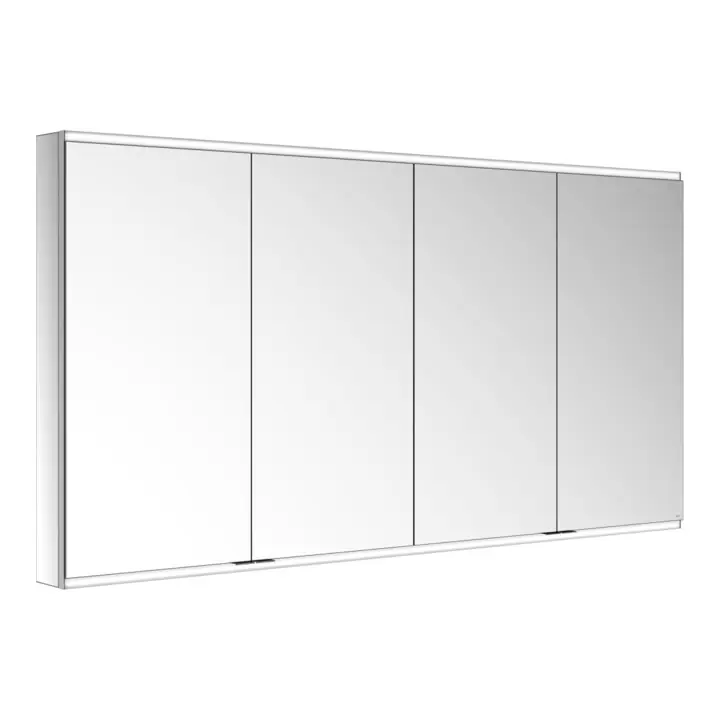 Exclusif Keuco Spanplattenschraube Royal Modular 2.0 éclairé 180x90x12cm, sans prise, meuble haut, 4 portes