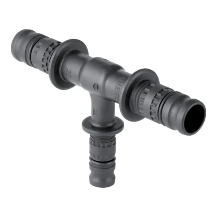 Geberit Té Mepla d= 40x32x40mm, réduit, PVDF Vente Directe