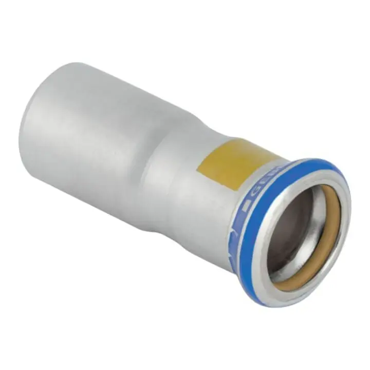 Offre Limitée Geberit Réduction de gaz Mapress d= 54x35mm, avec embout d'insertion, acier inoxydable