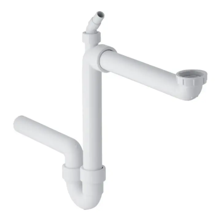 Super Prix Geberit Siphon anti-odeurs G 1 1/2x50mm, sortie horizontale, pour chasse, blanc