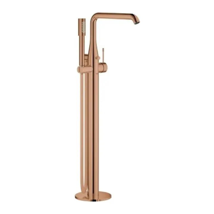 En Vogue Grohe Essence Kit de montage prêt mitigeur baignoire encastré 1/2", sol, blanc suns