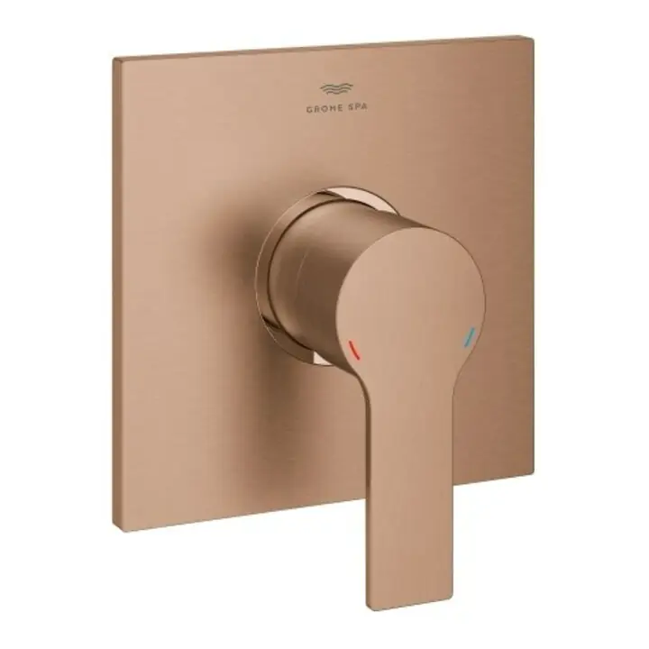 Prix Cassé Grohe Kit de montage Allure Warm Sunset, mitigeur monocommande pour douche