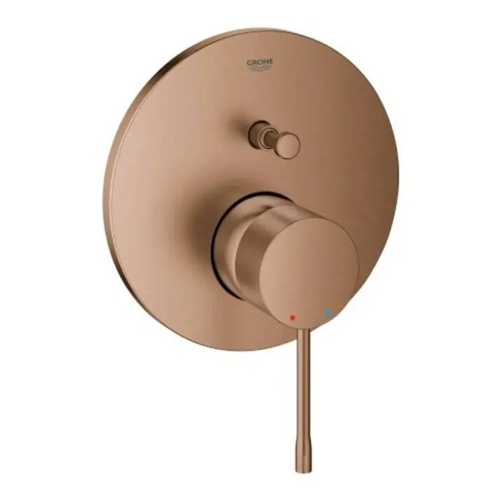 Artisanat Grohe Essence Set de montage fini Mitigeur baignoire encastré, warm sunset brossé