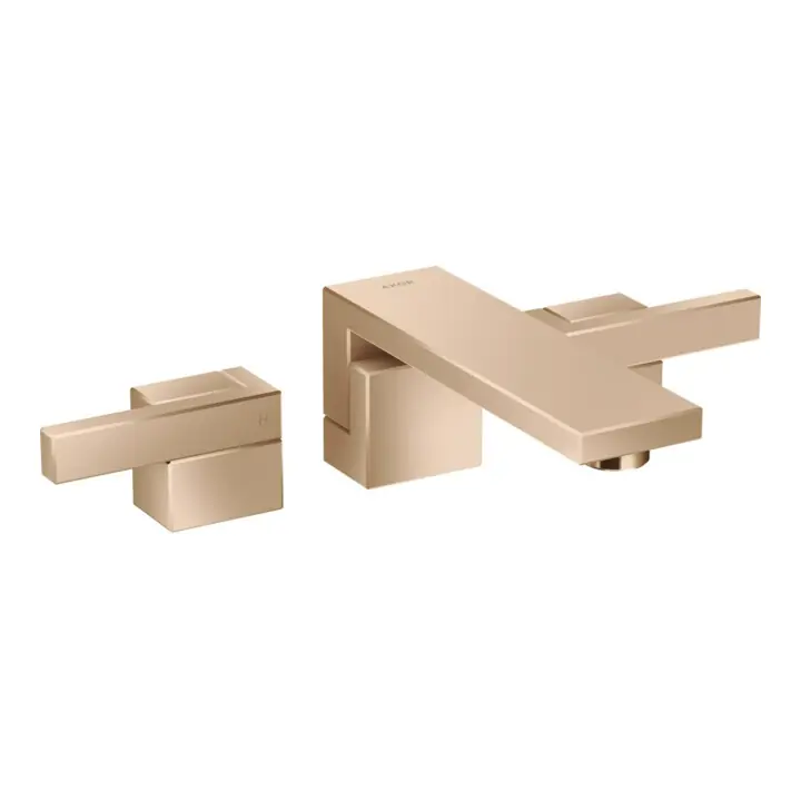 Nouvelle Collection hansgrohe Kit de montage Axor Edge 3-L-UP-WT-Arm., or rouge poli