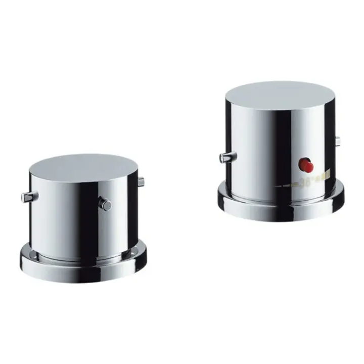 Vente Directe hansgrohe Kit de montage Axor Starck 2-L-BW-Rand-Arm., avec thermostat, chrome