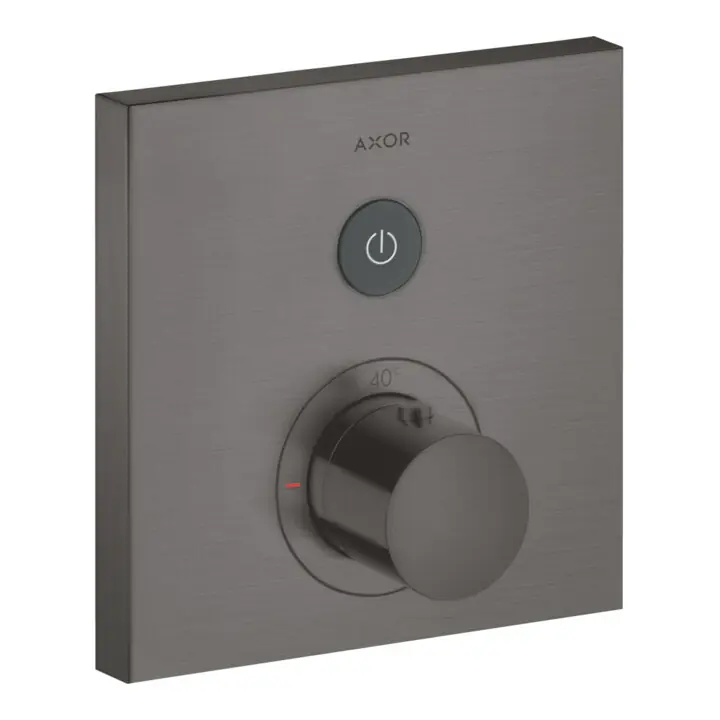 Solde hansgrohe Kit de montage complet ShowerSelect UP-THM, 1 sortie, angle, bleu brossé vc