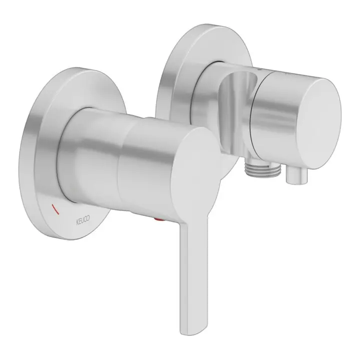 Keuco Kit de montage Plan blue UP-EHM, SA, Hlt, pour 2 consommateurs, alu./fini Certifié