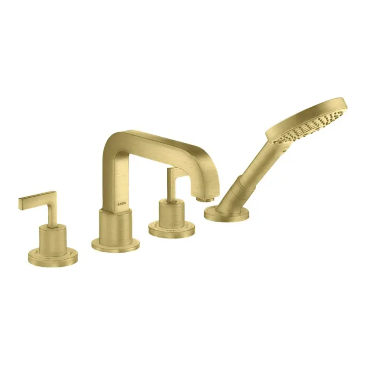 hansgrohe Kit de montage complet Axor Citterio 4 sorties, mitigeur, rosace, brossé Offre Spéciale
