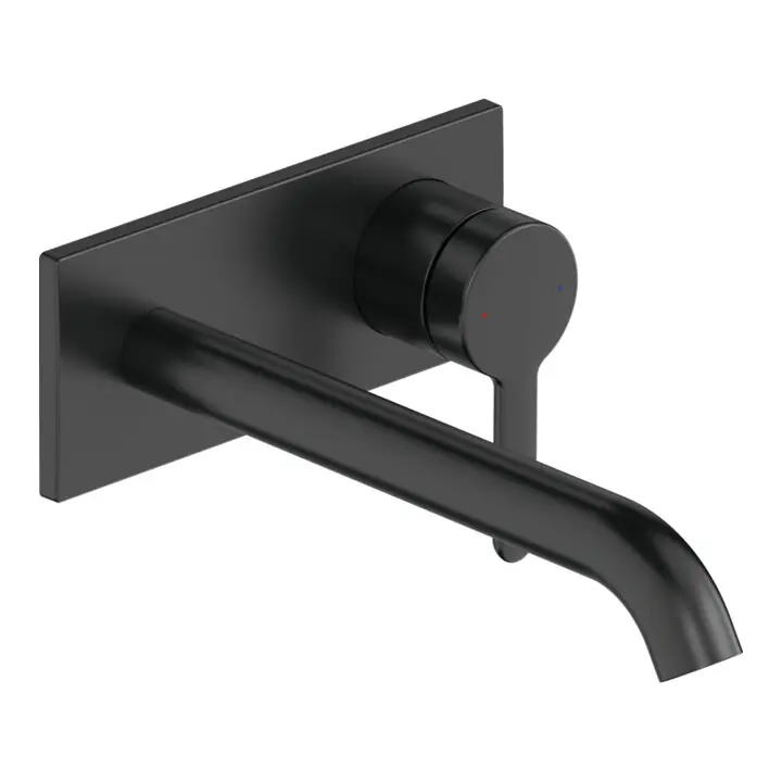 Paiement Sécurisé Duravit Kit de montage C.1 Mitigeur lavabo encastré, projection 225 mm, noir mat