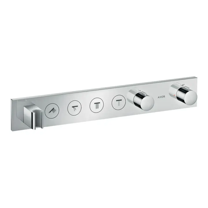 Achetez Aujourd’hui hansgrohe Axor Select Module thermostatique encastré prêt à monter, 4 sorties, chrome
