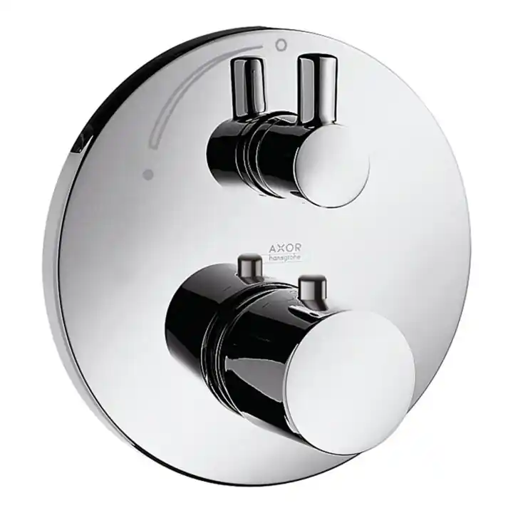 Achat Immédiat hansgrohe Kit de montage Axor Uno mitigeur thermostatique encastré, avec vanne d&rsquo;arrêt, chrome
