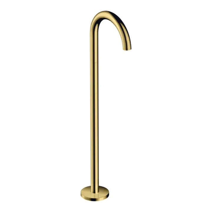 hansgrohe Axor Uno Ensemble de montage complet Bec de baignoire au sol, doré poli, A 226 mm Acheter Direct
