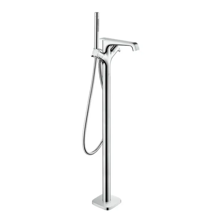 hansgrohe Ensemble complet Axor Citterio E Mitigeur thermostatique baignoire, sur pied, sortie 190 mm, chrome Populaire