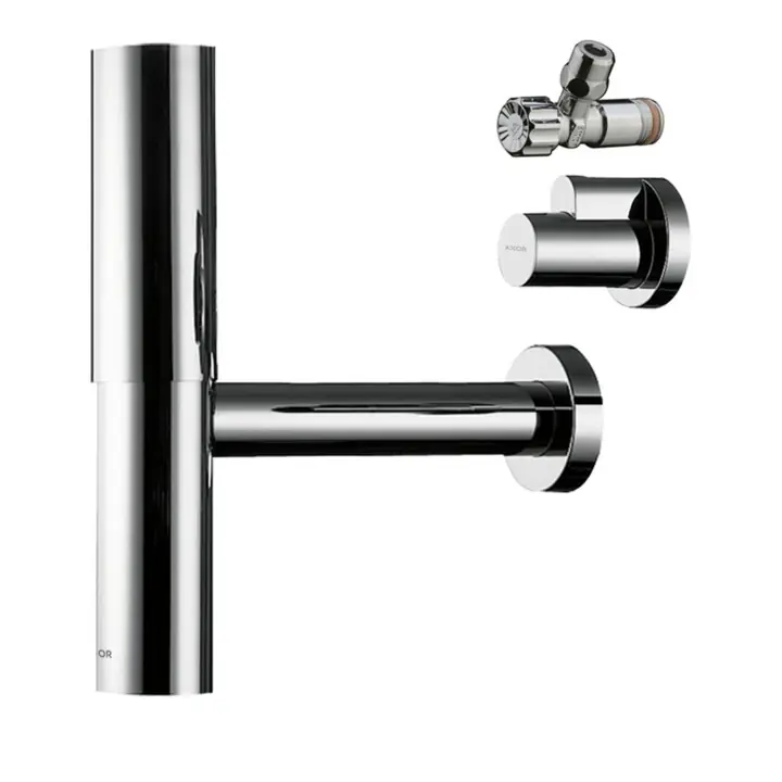 Offre Exclusive hansgrohe Ensemble siphon design Flowstar G 1 1/4, laiton brossé